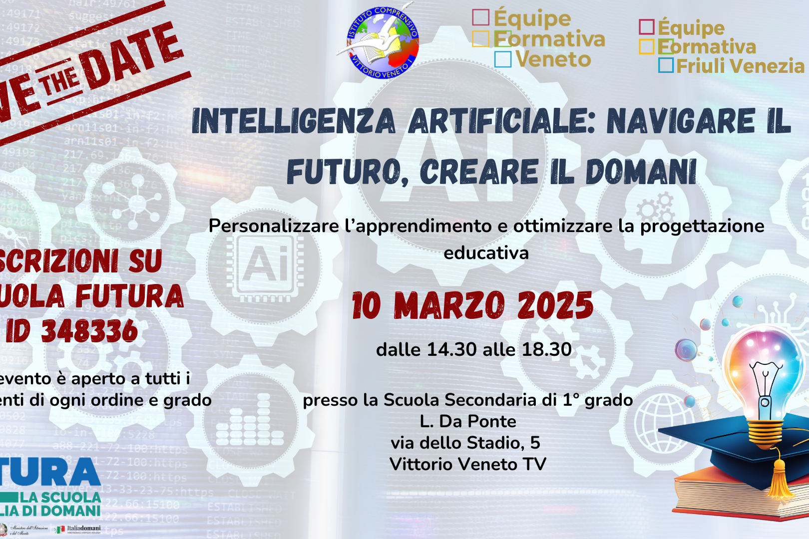 Intelligenza Artificiale navigare il futuro, creare il domani