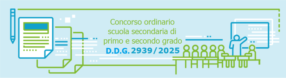 Concorso ordinario 2025 scuola secondaria di primo e secondo grado D.D.G. - 2939_2025